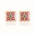 Mahira Gold Plated Stud Earrings